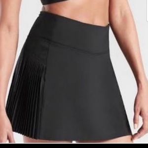 Athleta Backspin Skirt Skort Black Small Tall